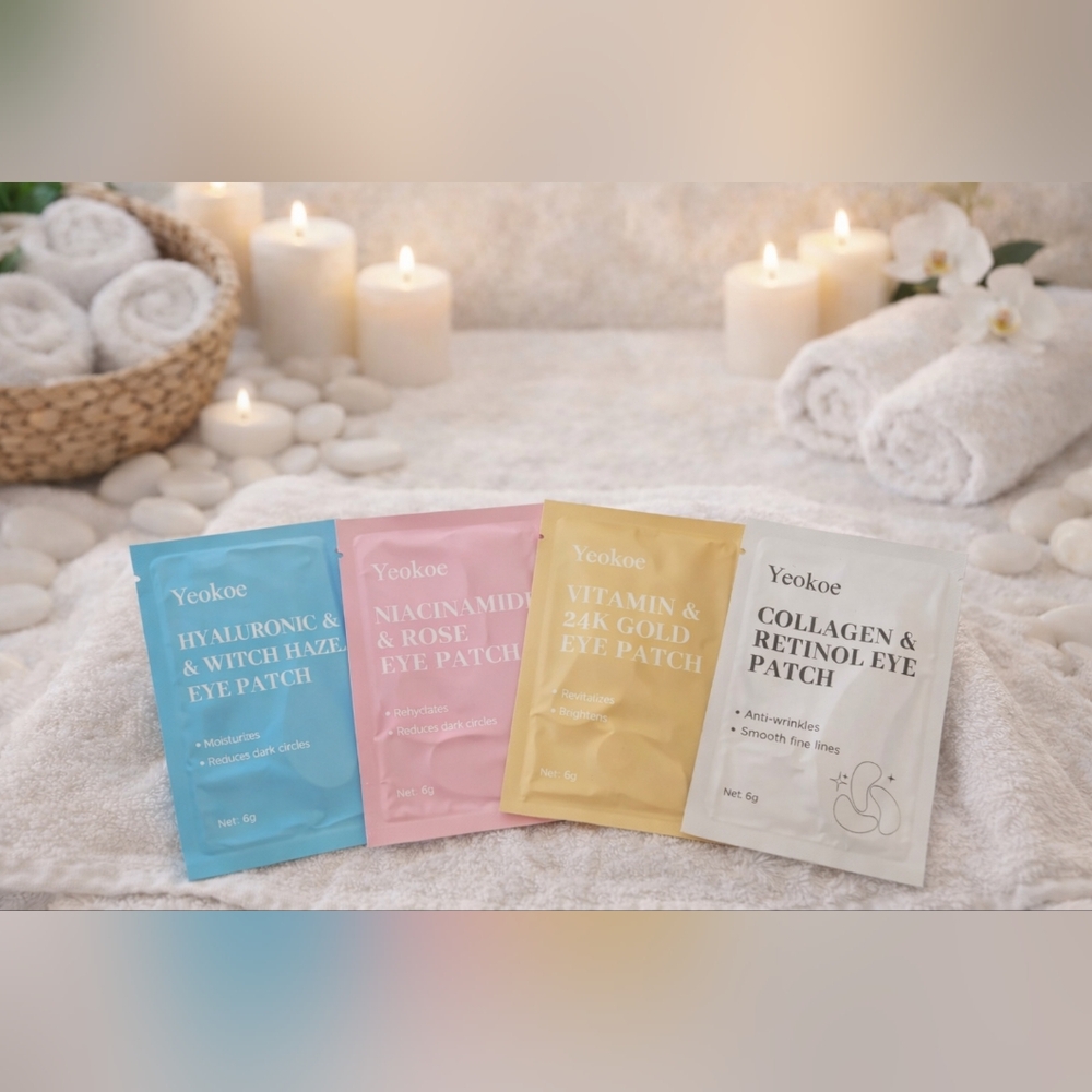 ✨Luxury Skincare Spa Bundle w/ Coach Pouch | Collagen Masks, Eye Patches, Lip - Picture 6 of 6